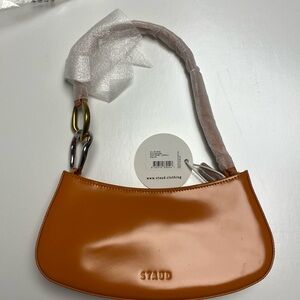 Staud Women’s "Ollie" Bag purse in Carrot orange color NWT